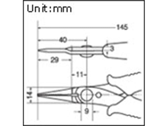 PRK 1PK-102E - Pliers & Tweezers - 4710810387135