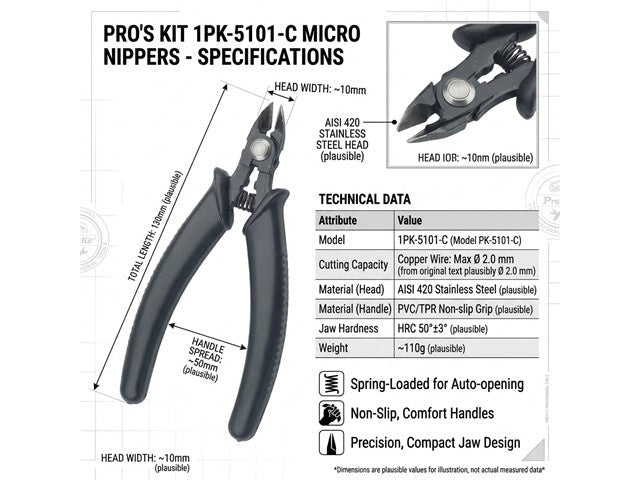 PRK 1PK-5101-C - Wire Stripping & Cutting Tools - 4710810389108