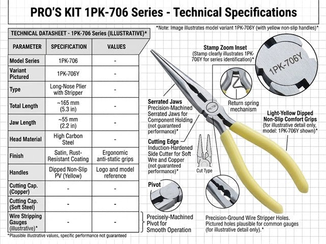 PRK 1PK-706 - Pliers & Tweezers - 4710810383366