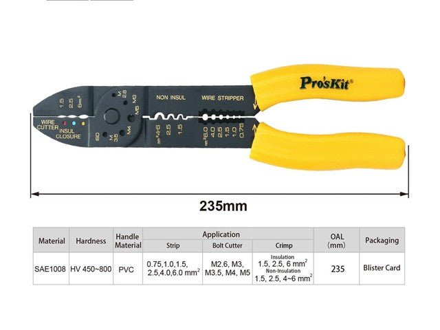 PRK 8PK-313B - Wire Stripping & Cutting Tools - 67619337371948