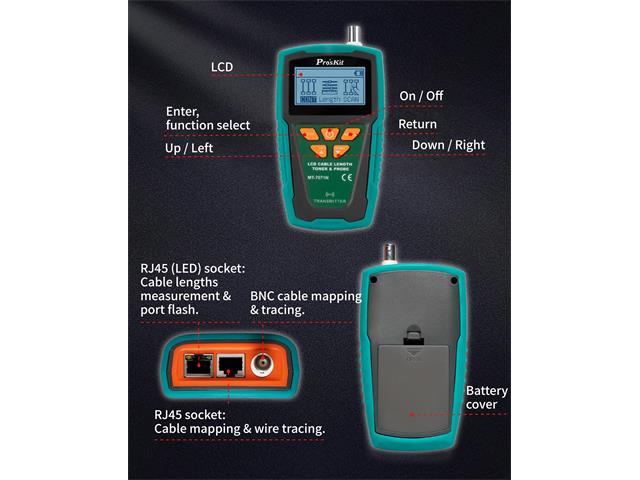 PRK MT-7071N - LAN/Telecom/Cable Testing - 4711552156140