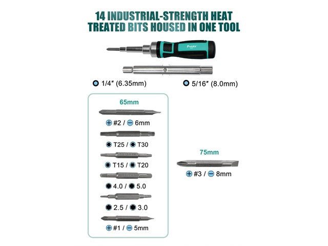 PRK SD-9821 - Screwdrivers, Nut Drivers & Socket Drivers - 67619337535788