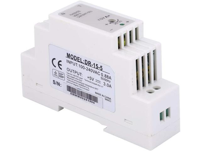 PSU SWMDR15 - 5 15W 5V 3A - Power Supplies -