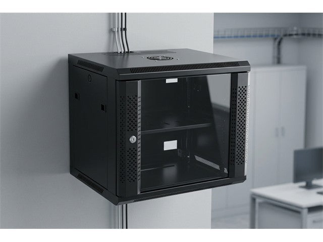 RACK 9U FIXED WALL BOX - Rack & Cabinets - 17184525910089
