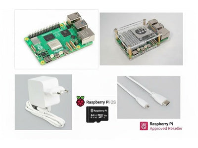 RASPBERRY PI 5B 4GB SP - KIT - Development / Microcontroller Boards - 5056561803319