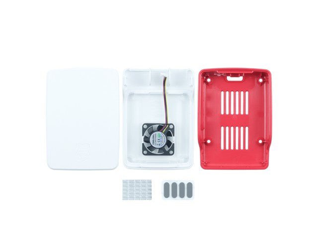 RASPBERRY PI 5B ENCL+FAN RW - Internet of things (IoT) Enclosures - 5056561803340