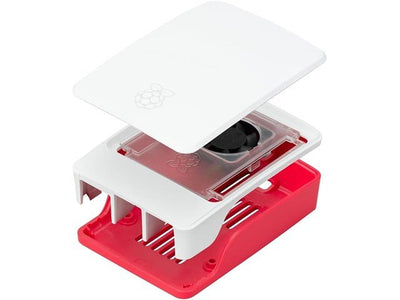 RASPBERRY PI 5B ENCL+FAN RW - Internet of things (IoT) Enclosures - 5056561803340