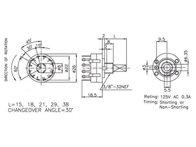RSW 3P 4W SL40 - Switches -