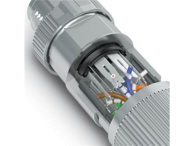 SACC-M12MSX-8QO SH ETH - Circular Connectors - 4046356997935