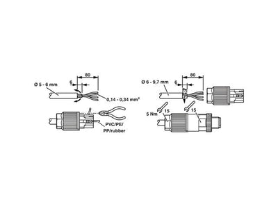 SACC-M12MSX-8QO SH ETH - Circular Connectors - 4046356997935