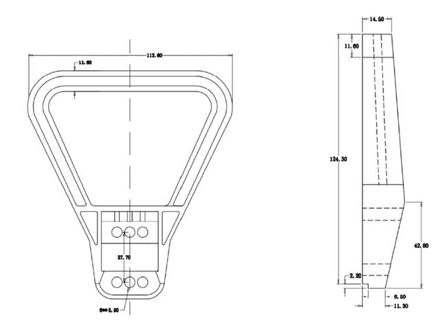 SB350 HANDLE GREY - Connector Accessories -