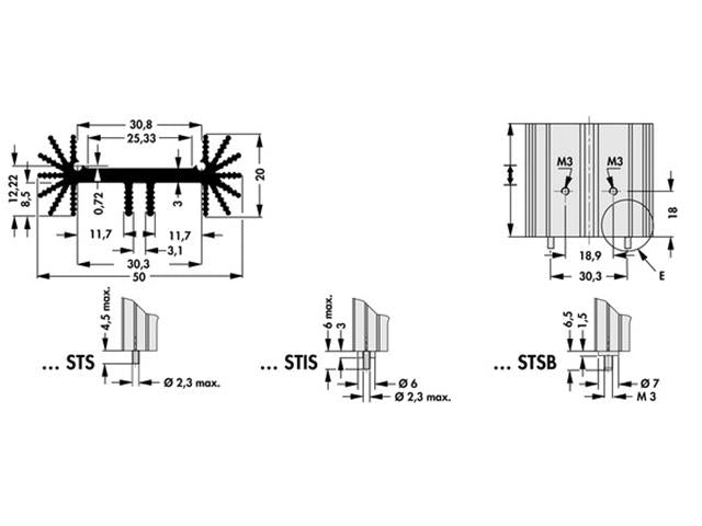 SK459 - 37,5STS2XTO220 - Heatsinks -