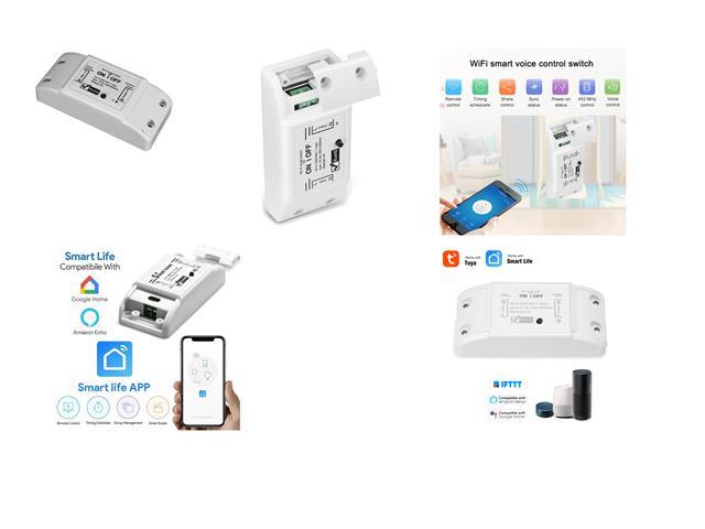 SMART SWITCH BASIC WIFI TUYA 10A - Home Automation - 6009545466283