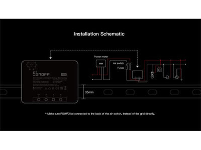SONOFF ENERGY MONITOR POW R3 - Home Automation - 6920075776768