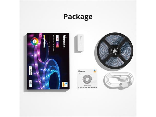 SONOFF L3 RGB SMART LED STRIP 5M - Home Automation - 6920075777338