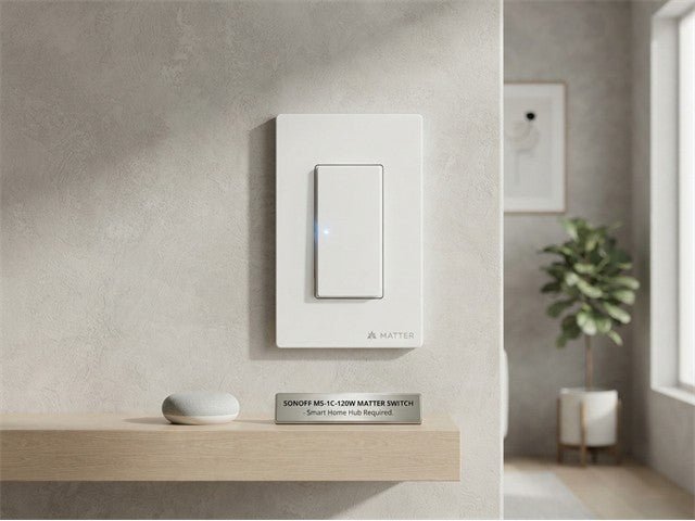 SONOFF M5-1C-120W MATTER SWITCH - Home Automation - 6920075777857