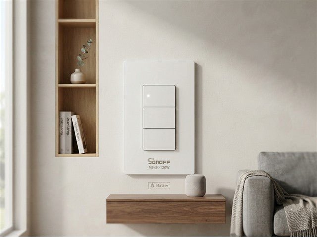 SONOFF M5-3C-120W MATTER SWITCH - Home Automation - 6920075777925