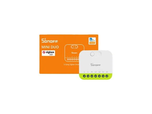 SONOFF MINI - ZB2GS MINI DUO 2GANG - Home Automation - 6920075743616