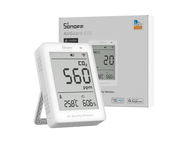 SONOFF SAWF - 08P - AIRGUARD CO2 MON - Home Automation - 6920075743258