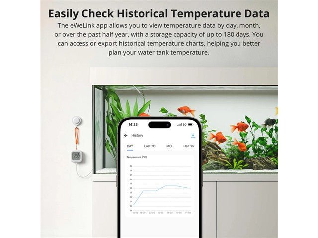 SONOFF SNZB - 02LD THERMOMETER - Home Automation - 6920075743104