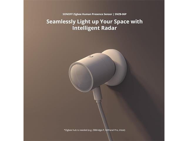 SONOFF SNZB - 06P PRESENCE SENSOR - Home Automation - 6920075741858