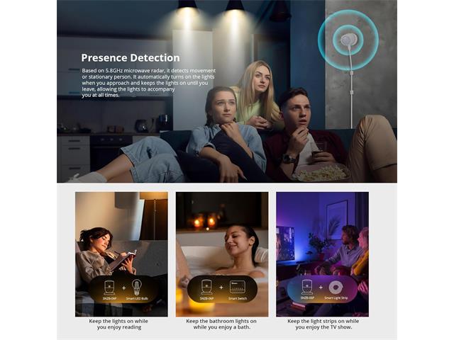 SONOFF SNZB - 06P PRESENCE SENSOR - Home Automation - 6920075741858