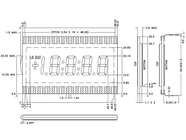 SP521PR MOD - Displays -