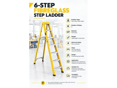 STEP LADDER F7616 - Hand Tools - 6003789076161
