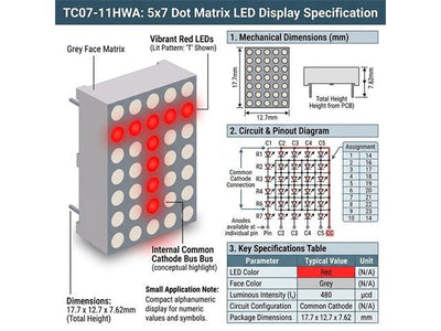 TC07-11HWA - LED Displays -