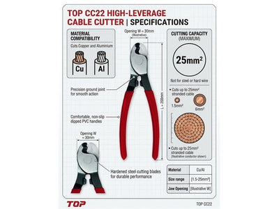 TOP CC22 - Wire Stripping & Cutting Tools - 6005242014567