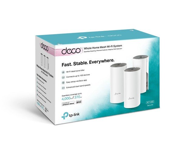 TP - LINK DECOE4 - 3PACK - Wifi Routers Dongles & Accessories - 6935364086794