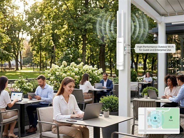 TP-LINK EAP225 OUTDOOR - Wifi Routers Dongles & Accessories - 6935364083571