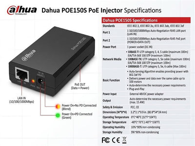 TP-LINK POE150S - Power over Ethernet - PoE - 6935364030506
