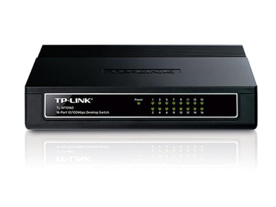 TP-LINK SF1016D - Network Switches Racks & Accessories - 6935364020293