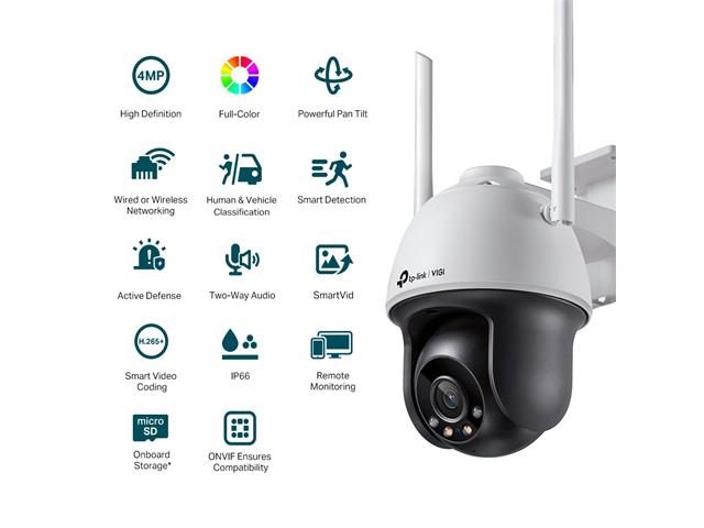 TP-LINK VIGI C540-W 4MM - CCTV Products & Accessories -