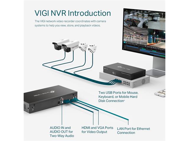 TP - LINK VIGI NVR1008H - CCTV Products & Accessories - 6935364072339
