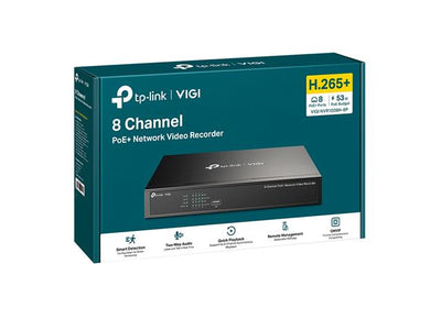 TP-LINK VIGI NVR1008H-8P - CCTV Products & Accessories - 4895252503111