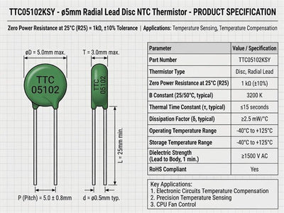 TTC05102KSY - Surge Protection Components -
