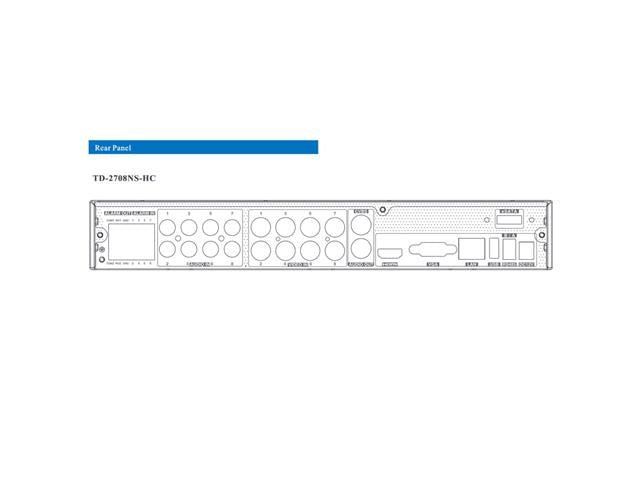 TVT TD-2708NS-HC - CCTV Products & Accessories -