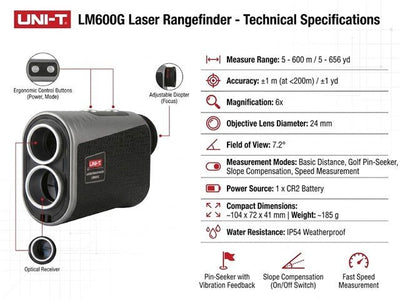 UNI-T LM600G - Environmental Test Equipment - 6935750560297