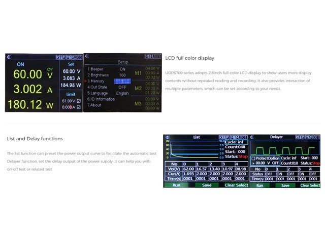 UNI - T UDP6730 - Power Supplies - 6935750567319
