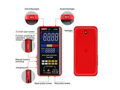 UNI - T UT122 - Multimeters & Voltmeters - 6935750512715