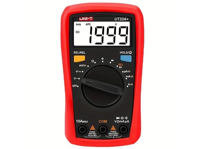UNI - T UT33A+ - Multimeters & Voltmeters - 5901890044431