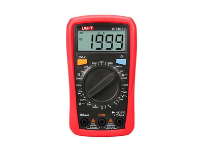 UNI - T UT33C+ - Multimeters & Voltmeters - 6935750533178
