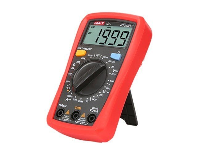 UNI-T UT33D+ - Multimeters & Voltmeters - 5900804005421