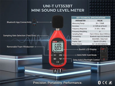 UNI-T UT353BT - Environmental Test Equipment - 6935750535318