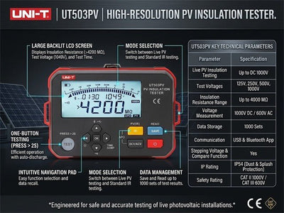 UNI-T UT503PV - Environmental Test Equipment -