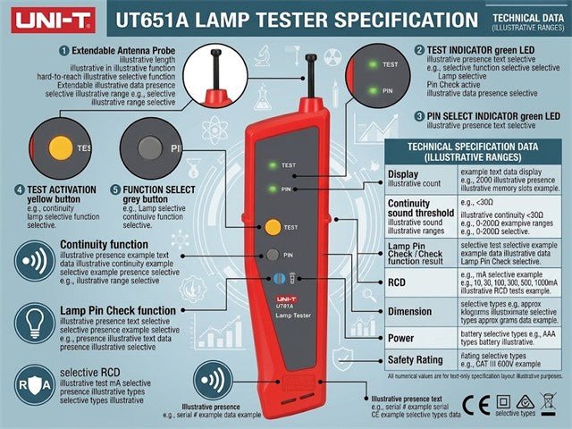 UNI-T UT651A - Environmental Test Equipment - 6935750565117