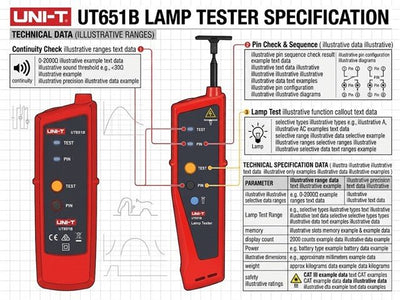 UNI-T UT651B - Environmental Test Equipment - 6935750565124
