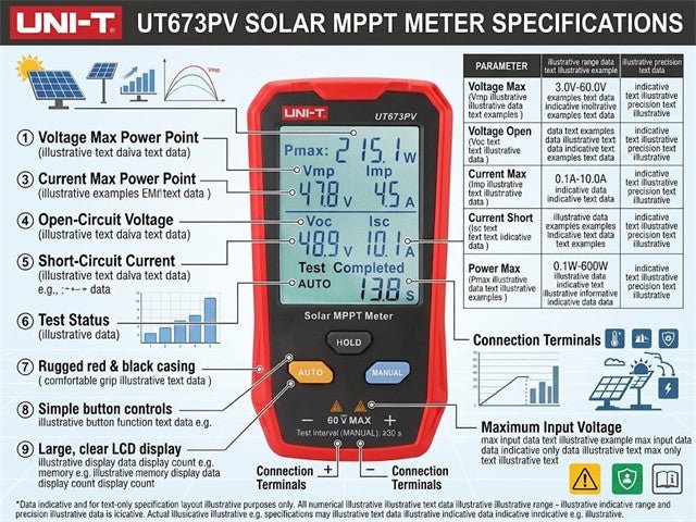 UNI-T UT673PV - Environmental Test Equipment - 6935750567333